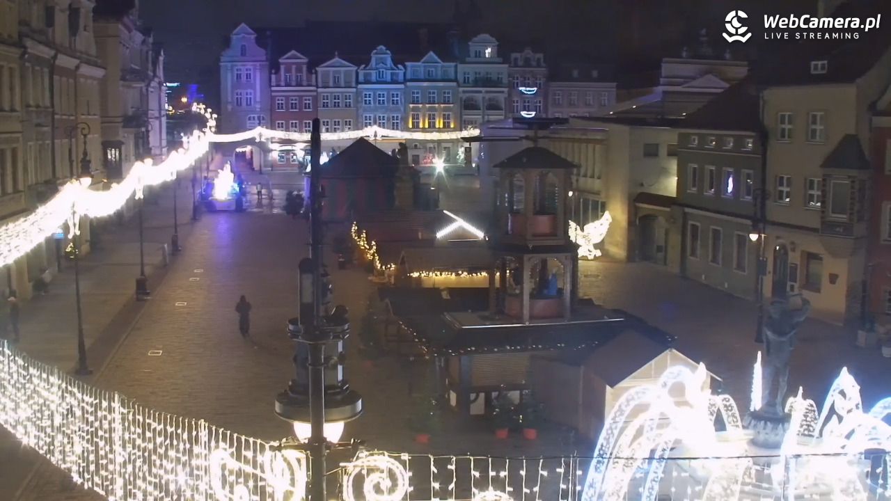 POZNAŃ - Stary Rynek - 15 grudzień 2025, 01:00