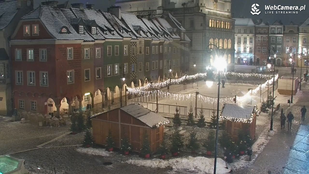 POZNAŃ - Stary Rynek - 26 listopad 2025, 21:13