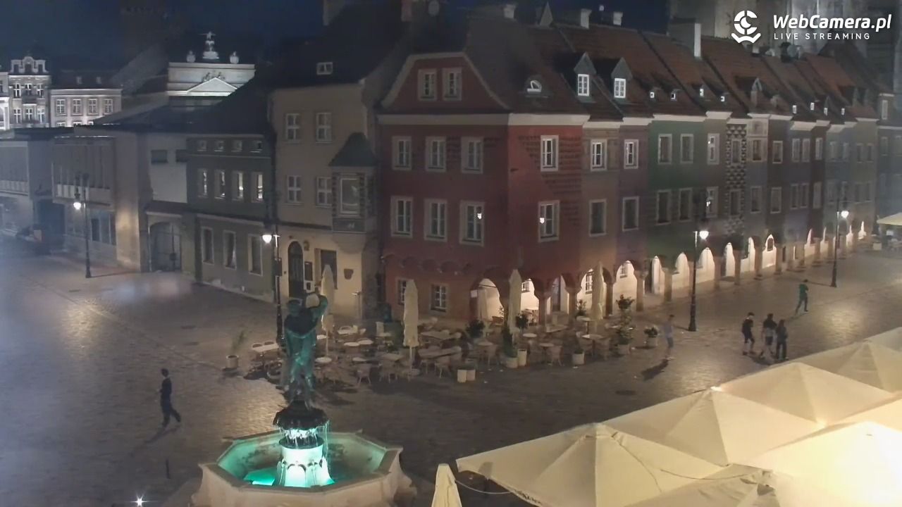 POZNAŃ - Stary Rynek - 26 lipiec 2026, 21:57