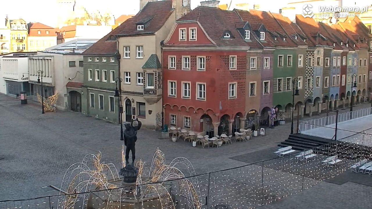 POZNAŃ - Stary Rynek - 18 styczeń 2026, 08:45