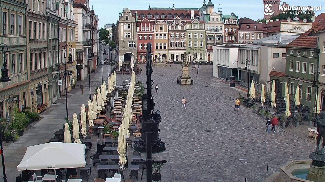 POZNAŃ - Stary Rynek - 09 lipiec 2025, 08:48