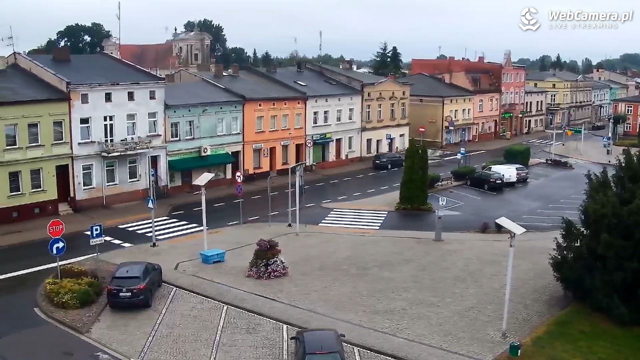 RAKONIEWICE - widok na Plac Powstańców Wielkopolskich - 01 sierpień 2026, 19:37