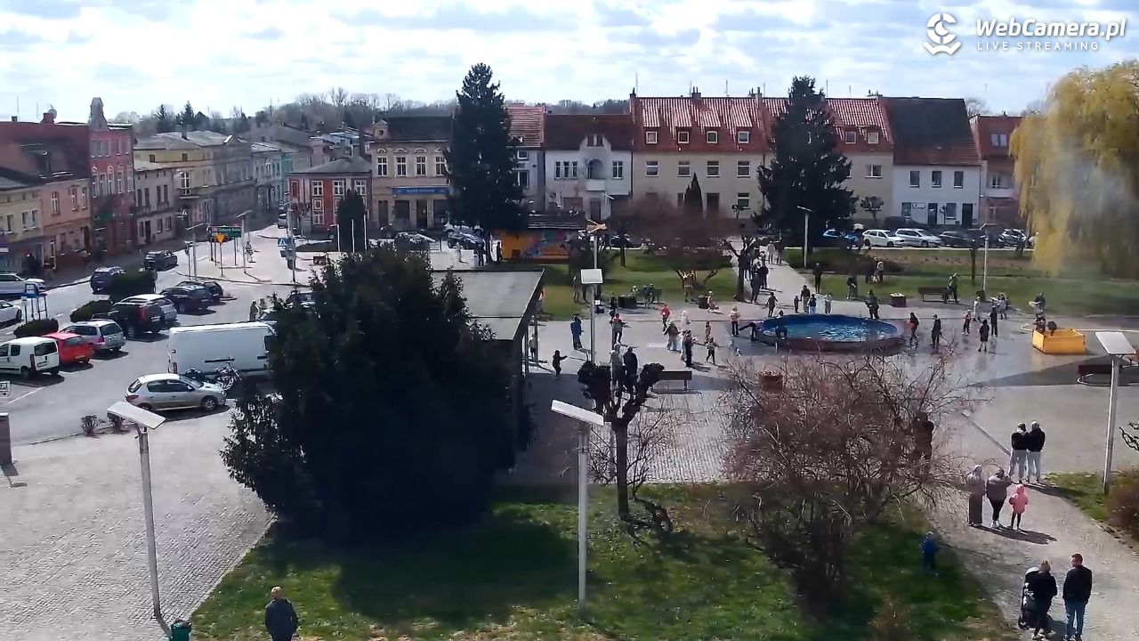 RAKONIEWICE - widok na Plac Powstańców Wielkopolskich - 06 kwiecień 2026, 12:42