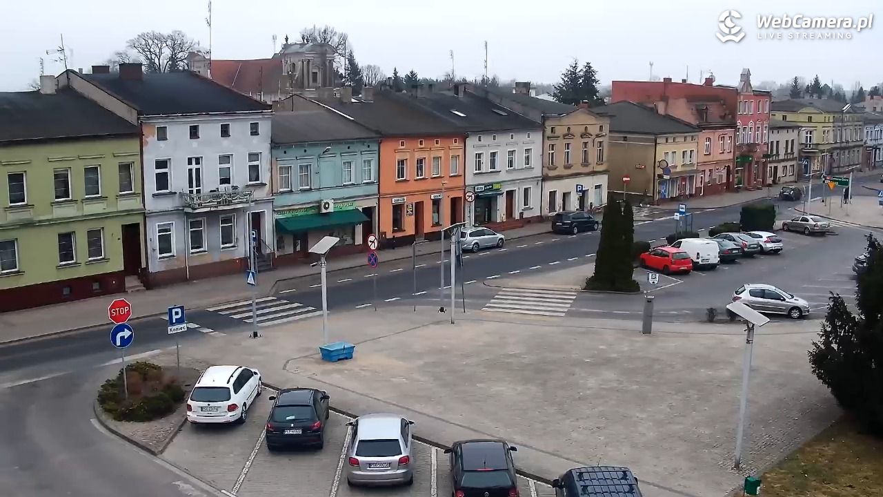 RAKONIEWICE - widok na Plac Powstańców Wielkopolskich - 15 marzec 2026, 08:50