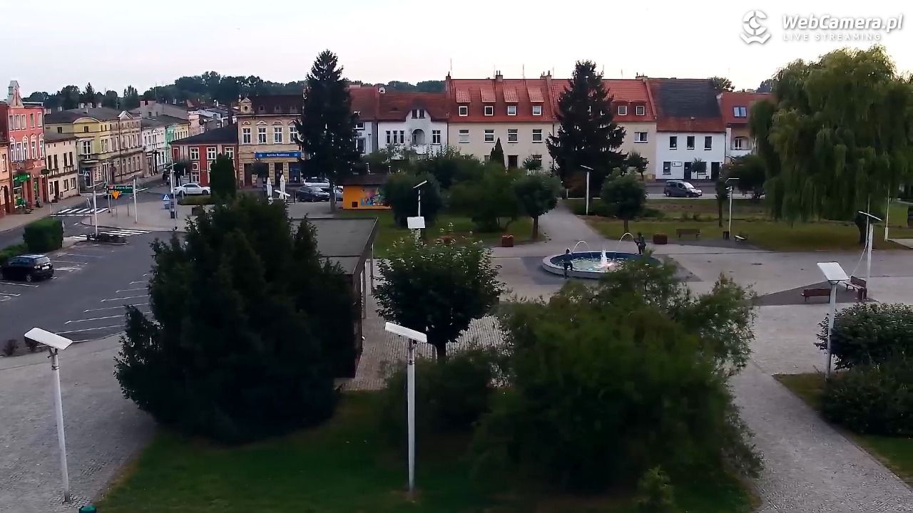 RAKONIEWICE - widok na Plac Powstańców Wielkopolskich - 05 sierpień 2026, 19:22