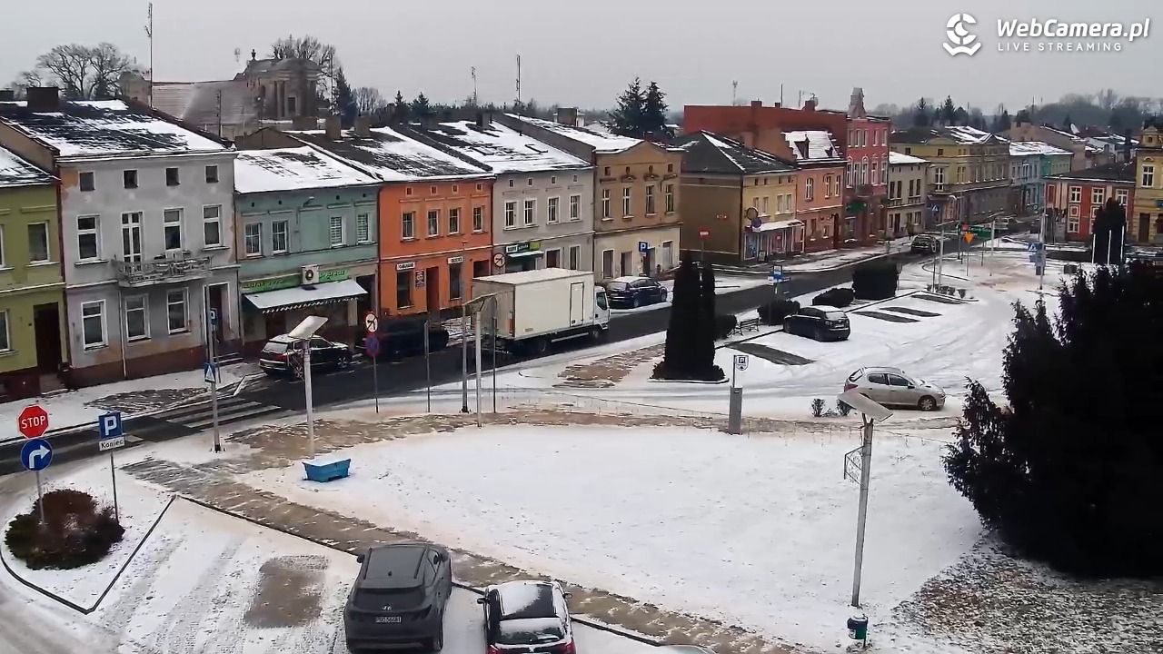 RAKONIEWICE - widok na Plac Powstańców Wielkopolskich - 04 luty 2026, 09:21