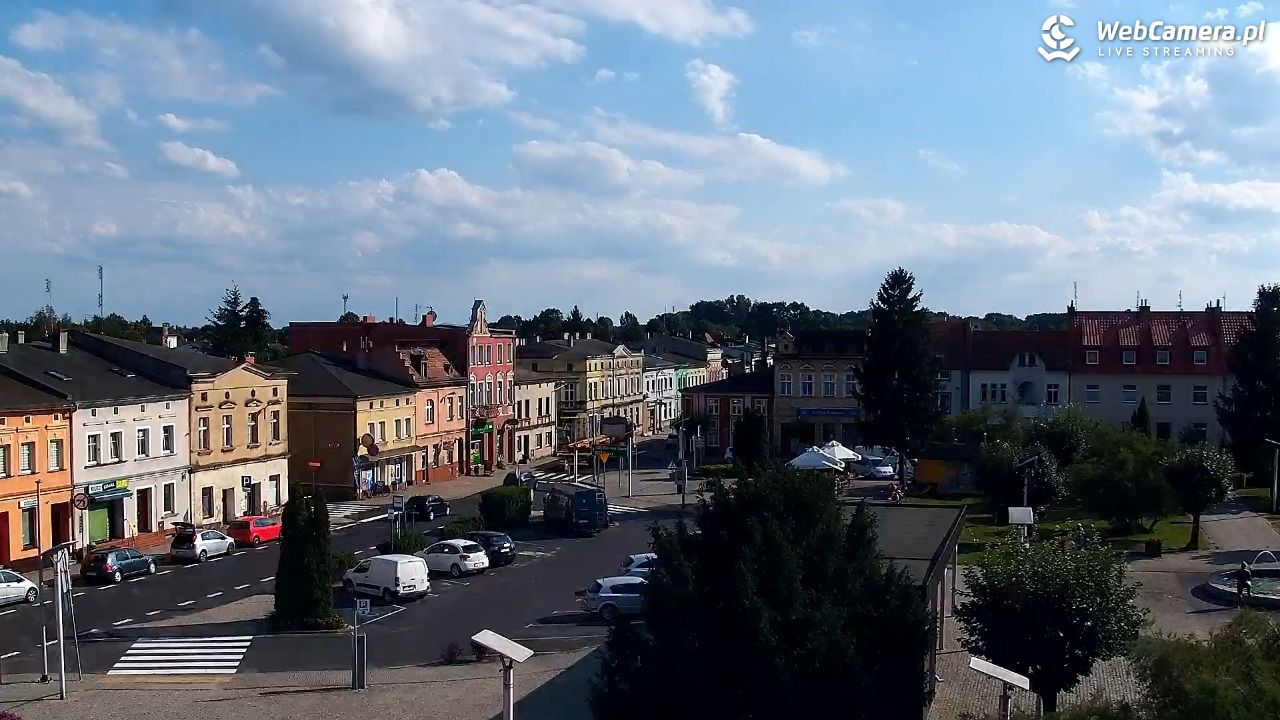 RAKONIEWICE - widok na Plac Powstańców Wielkopolskich - 06 sierpień 2026, 17:10
