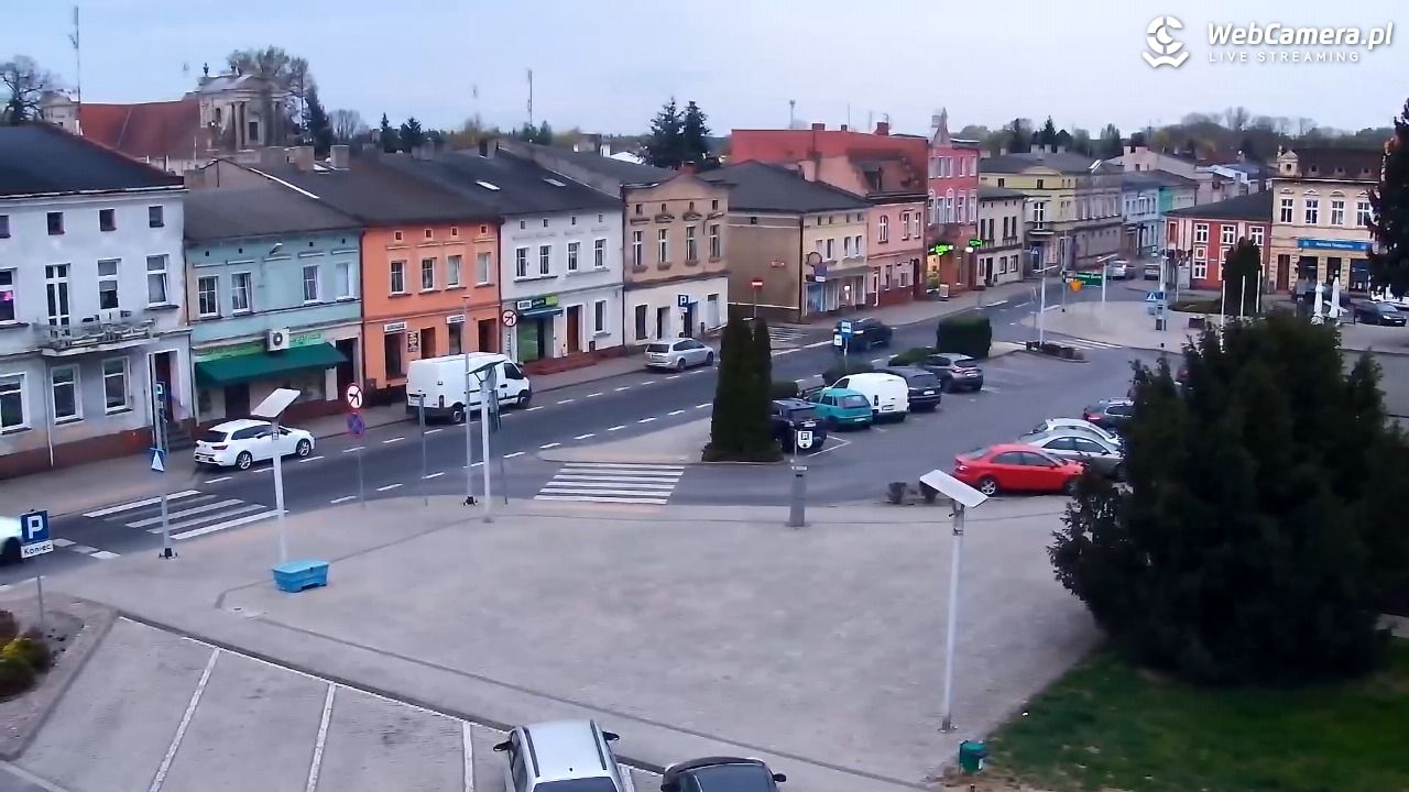 RAKONIEWICE - widok na Plac Powstańców Wielkopolskich - 19 kwiecień 2026, 19:34