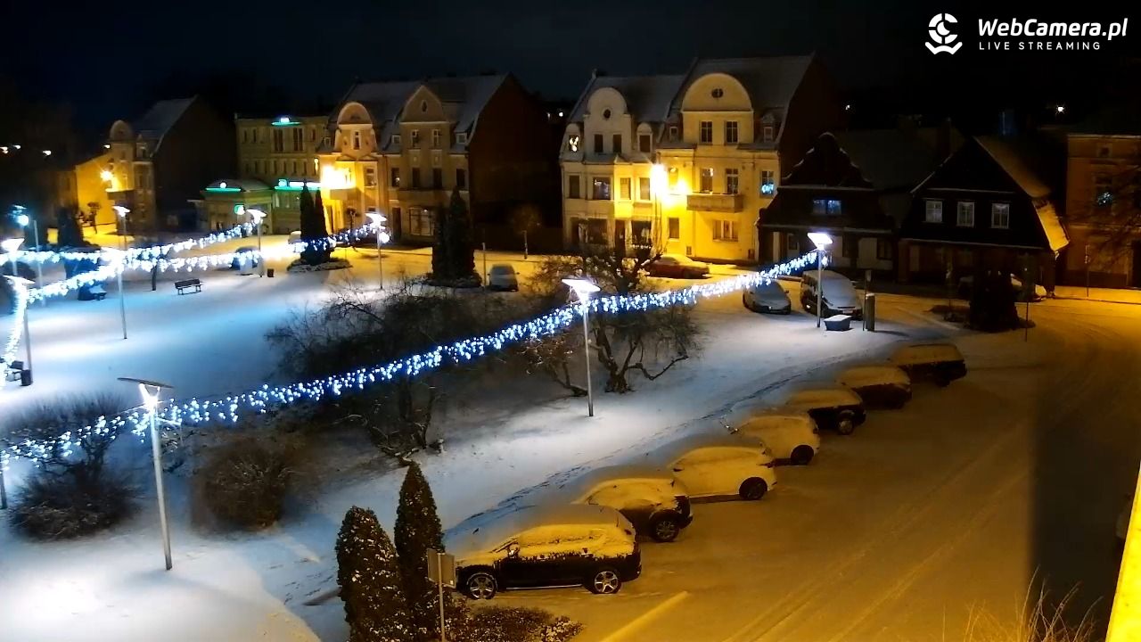 RAKONIEWICE - widok na Plac Powstańców Wielkopolskich - 04 styczeń 2026, 05:14