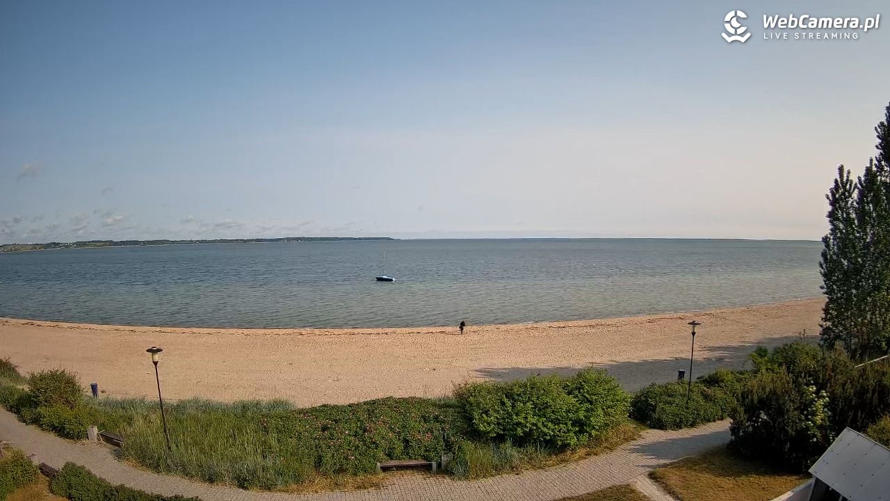 REWA - widok na zatokę Pucką - 08 czerwiec 2025, 08:08