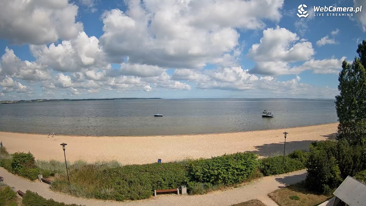 REWA - widok na zatokę Pucką - 02 lipiec 2026, 09:25