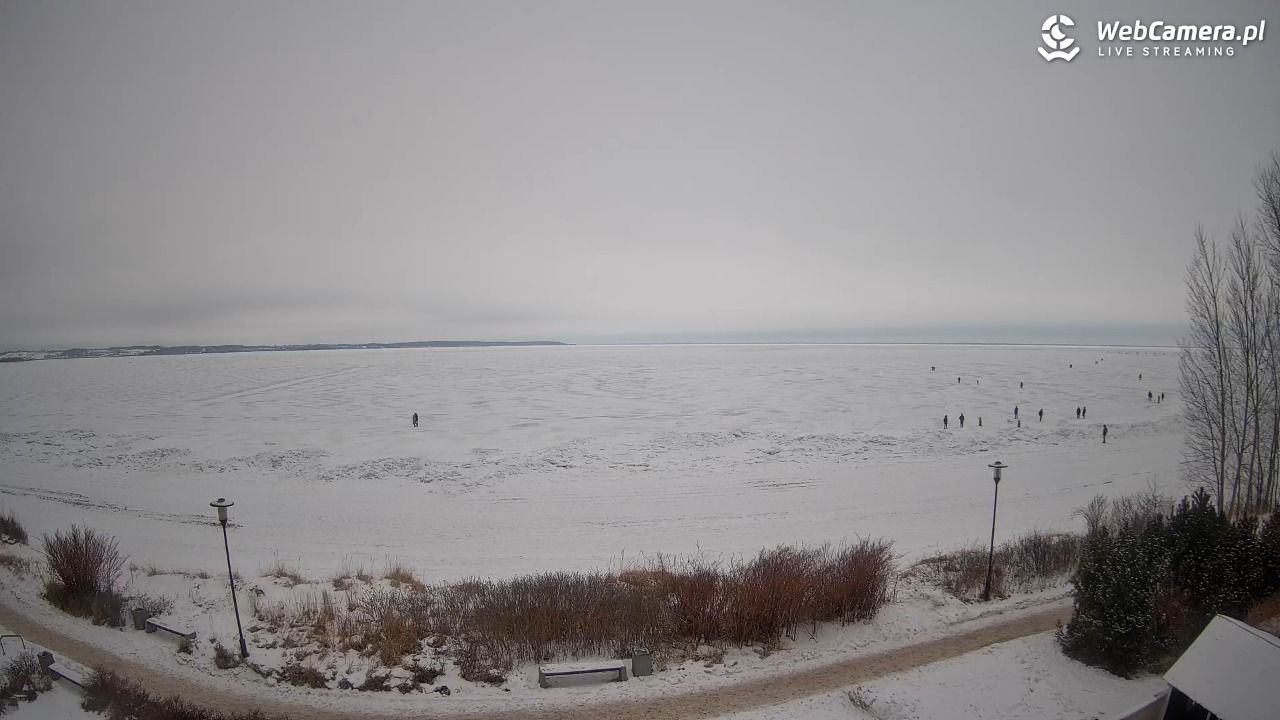 REWA - widok na zatokę Pucką - 08 luty 2026, 16:40