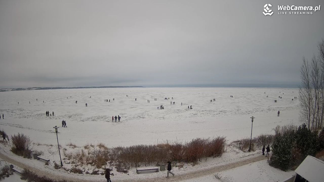 REWA - widok na zatokę Pucką - 08 luty 2026, 13:56