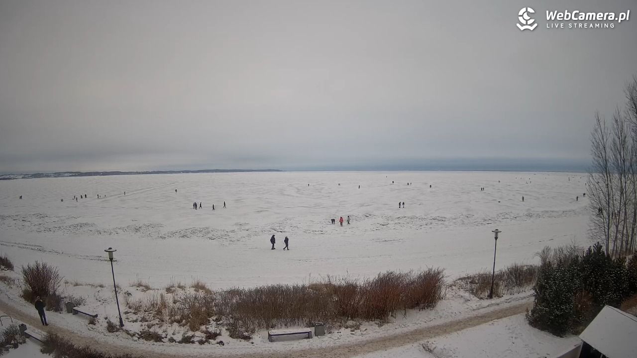 REWA - widok na zatokę Pucką - 08 luty 2026, 14:39