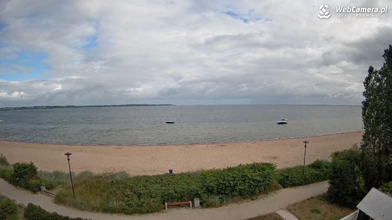 REWA - widok na zatokę Pucką - 03 lipiec 2026, 08:14