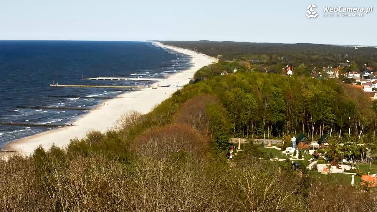NIECHORZE - panoramiczny widok na plażę - 09 maj 2026, 17:12