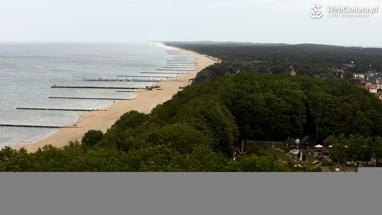 NIECHORZE - panoramiczny widok na plażę - 08 czerwiec 2025, 15:43