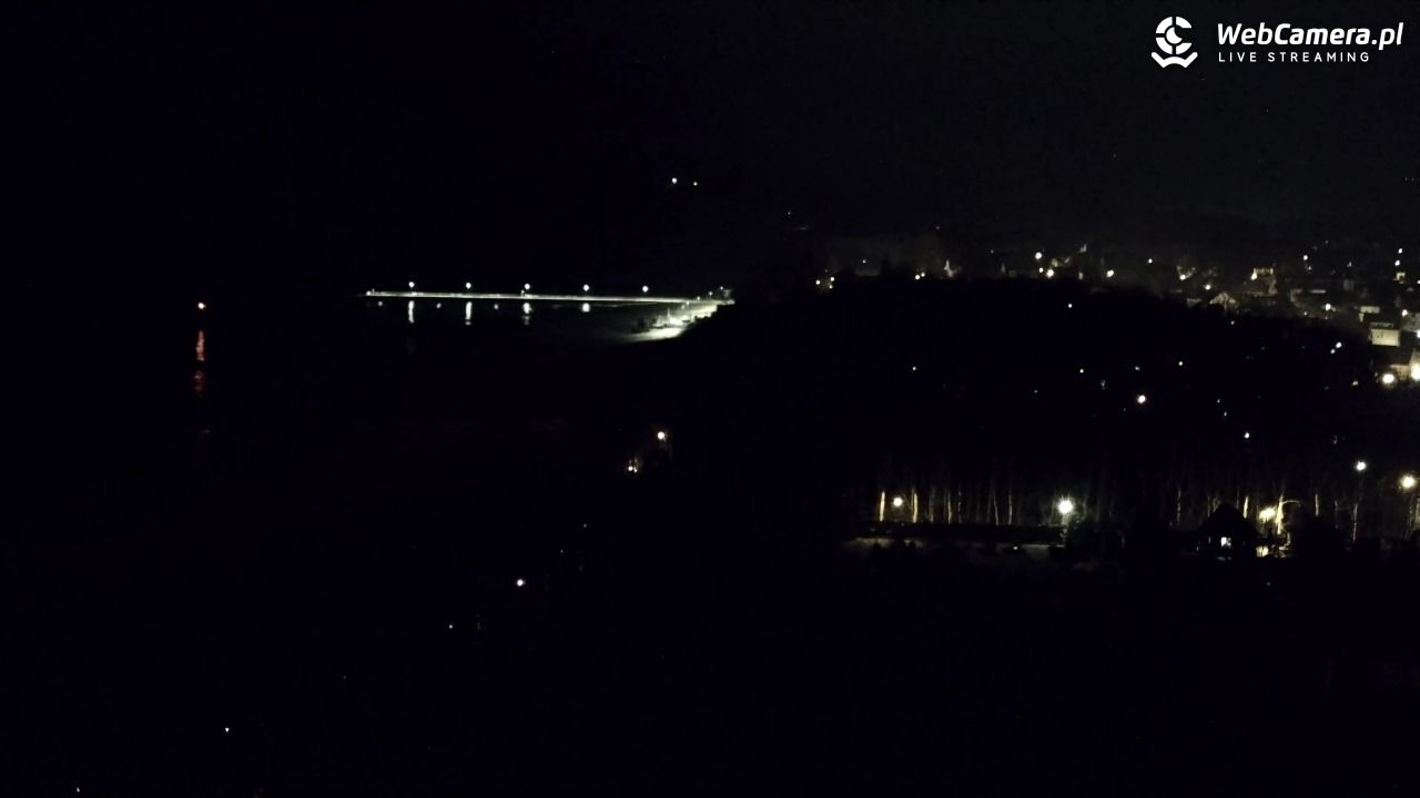 NIECHORZE - panoramiczny widok na plażę - 20 grudzień 2025, 19:07