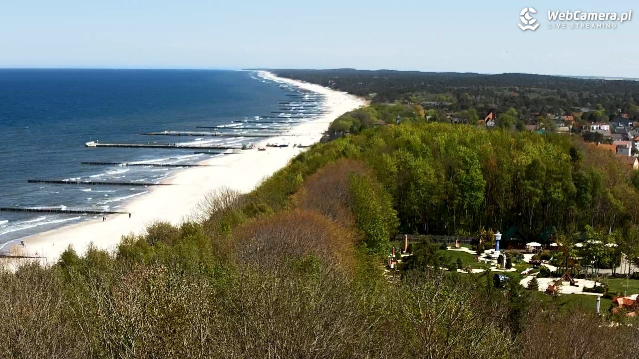 NIECHORZE - panoramiczny widok na plażę - 09 maj 2026, 16:18