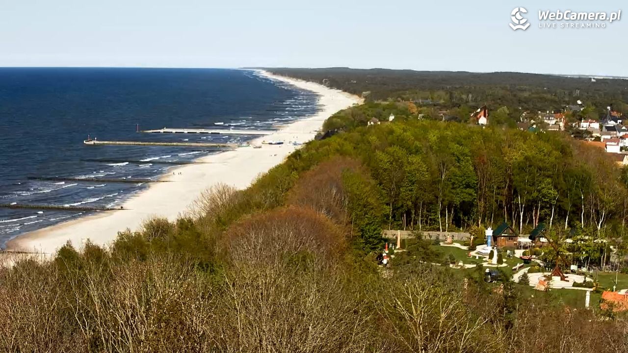 NIECHORZE - panoramiczny widok na plażę - 09 maj 2026, 17:12