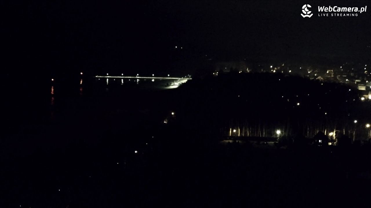 NIECHORZE - panoramiczny widok na plażę - 20 grudzień 2025, 19:07