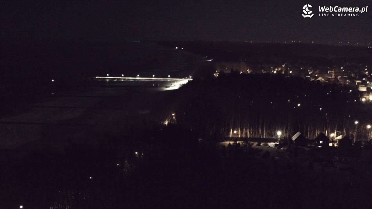 NIECHORZE - panoramiczny widok na plażę - 02 luty 2026, 21:17
