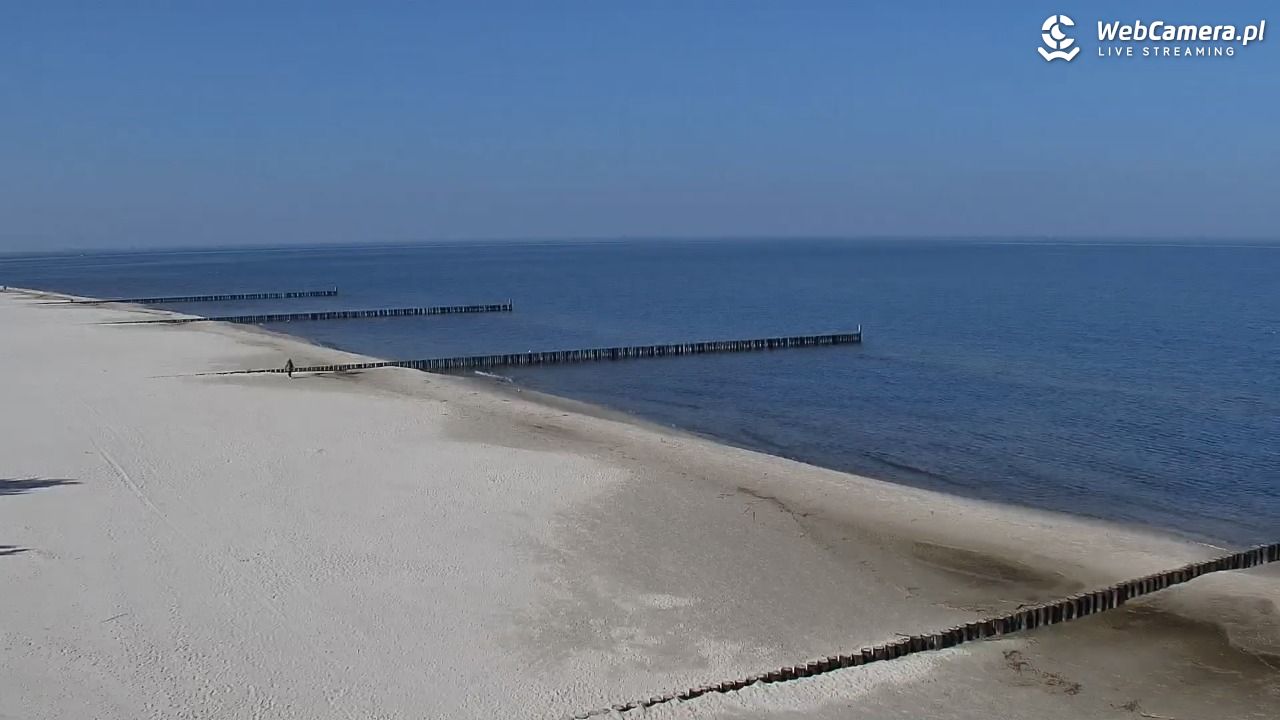 ROGOWO - widok na plażę - 22 marzec 2026, 10:56