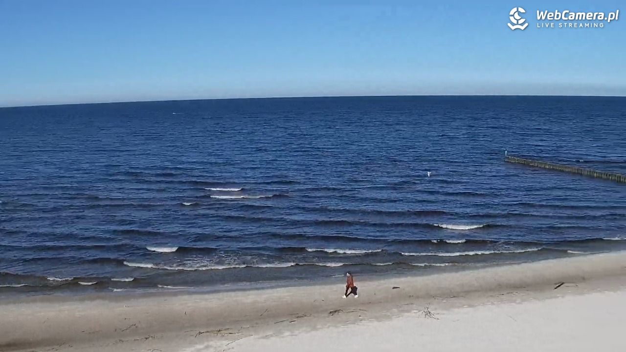 ROGOWO - widok na plażę - 21 marzec 2026, 12:56