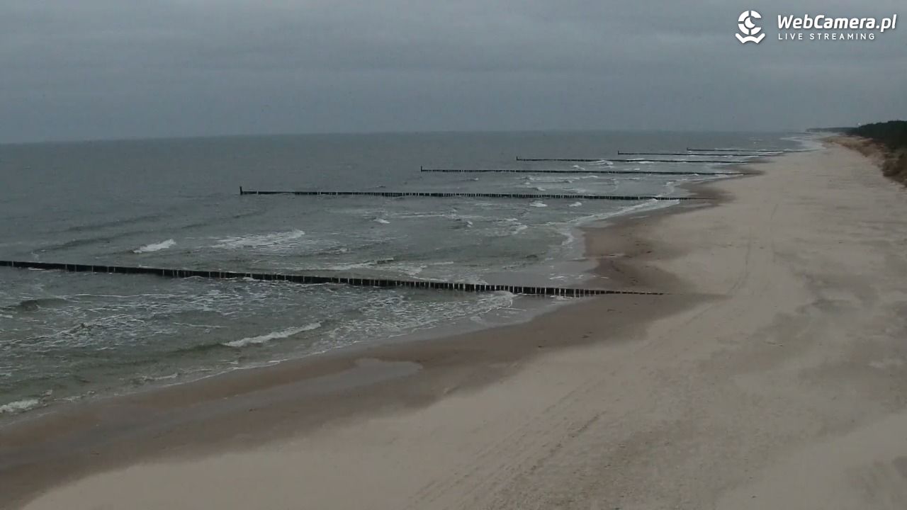 ROGOWO - widok na plażę - 12 grudzień 2025, 15:57