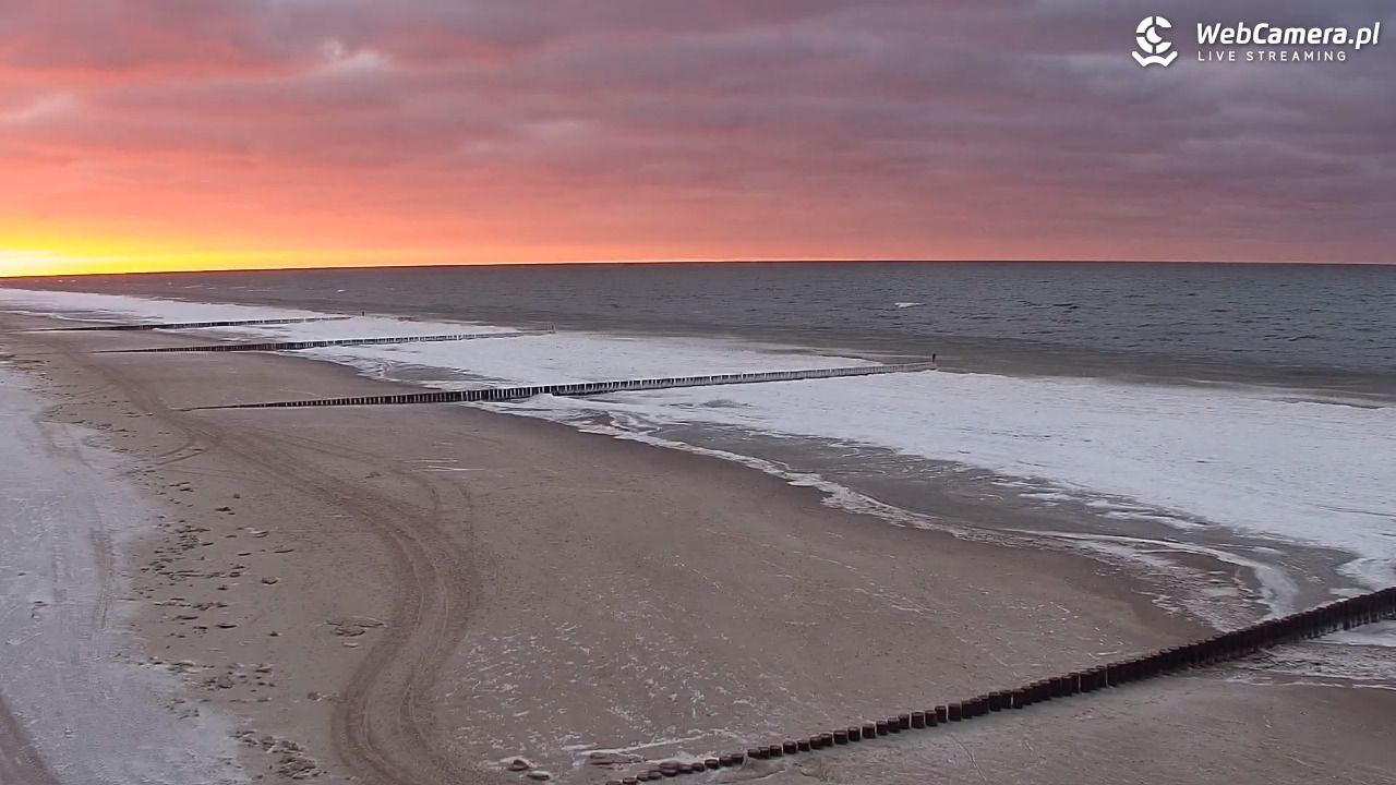 ROGOWO - widok na plażę - 18 luty 2026, 17:08