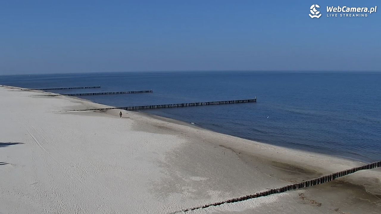ROGOWO - widok na plażę - 22 marzec 2026, 10:56