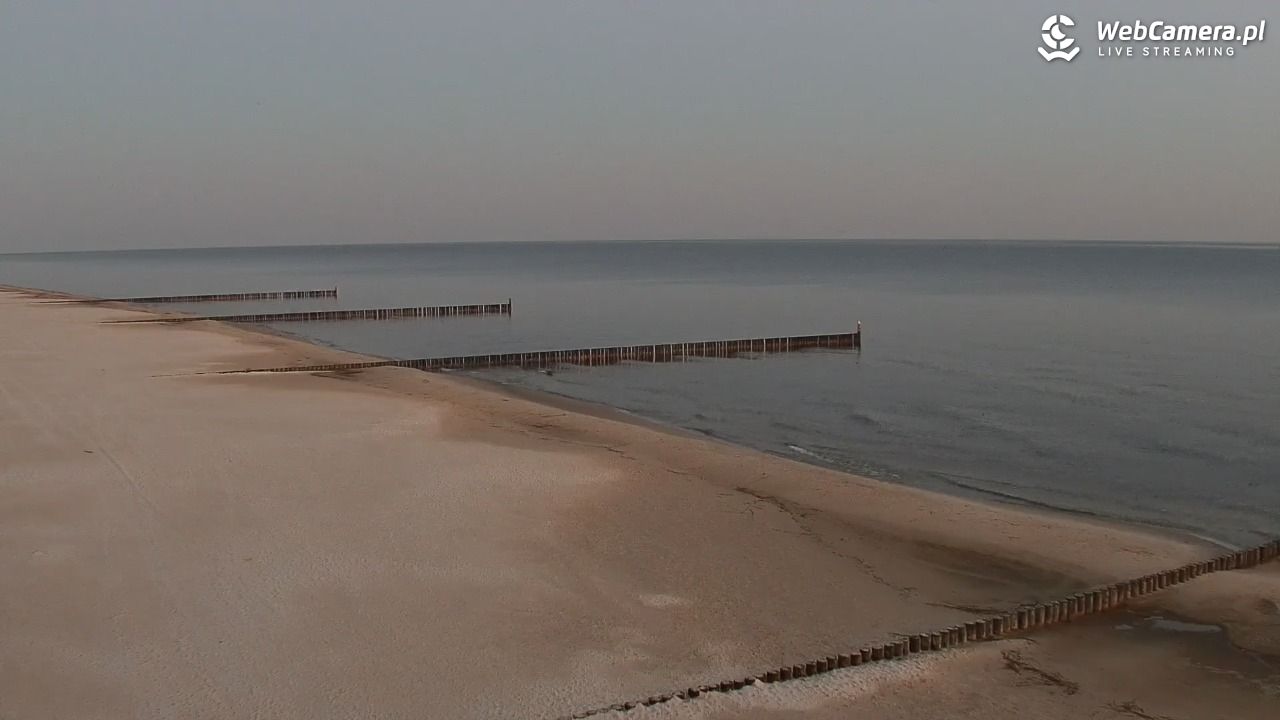 ROGOWO - widok na plażę - 22 marzec 2026, 05:34