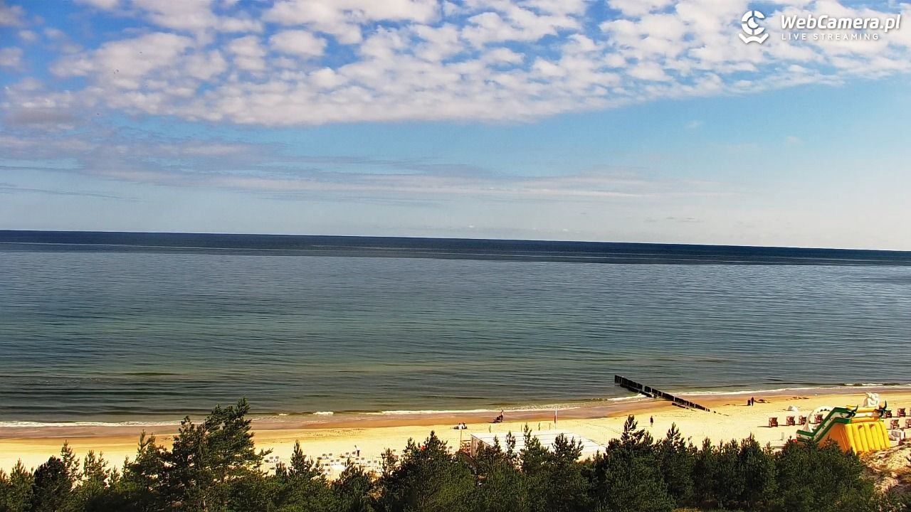 ROGOWO - widok na plażę - 15 lipiec 2026, 09:20