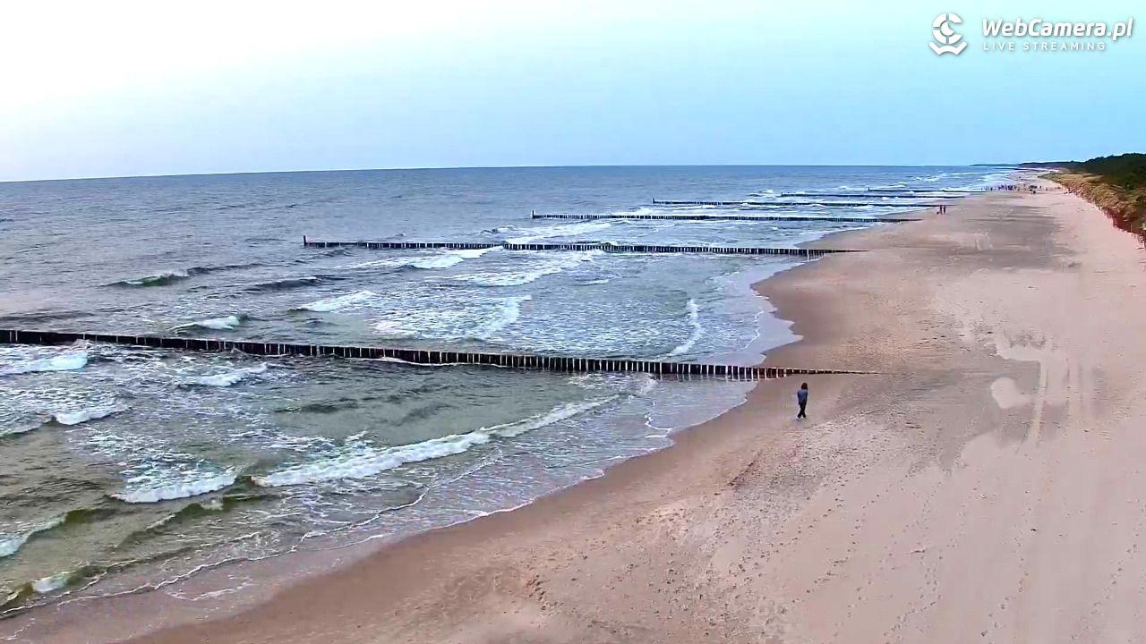ROGOWO - widok na plażę - 09 czerwiec 2025, 21:23
