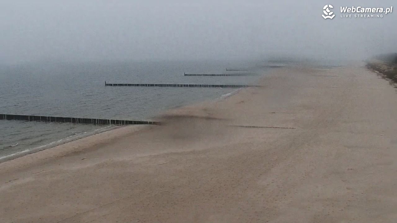 ROGOWO - widok na plażę - 20 marzec 2026, 06:00