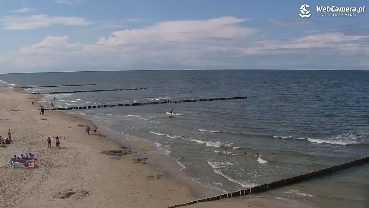 ROGOWO - widok na plażę - 01 sierpień 2025, 14:25