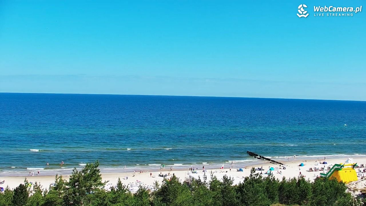 ROGOWO - widok na plażę - 15 lipiec 2026, 11:05