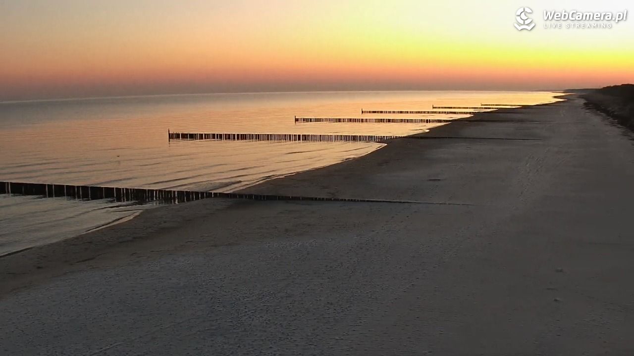 ROGOWO - widok na plażę - 22 marzec 2026, 05:34