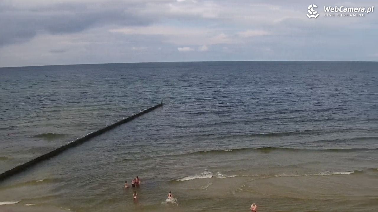 ROGOWO - widok na plażę - 01 sierpień 2025, 13:15