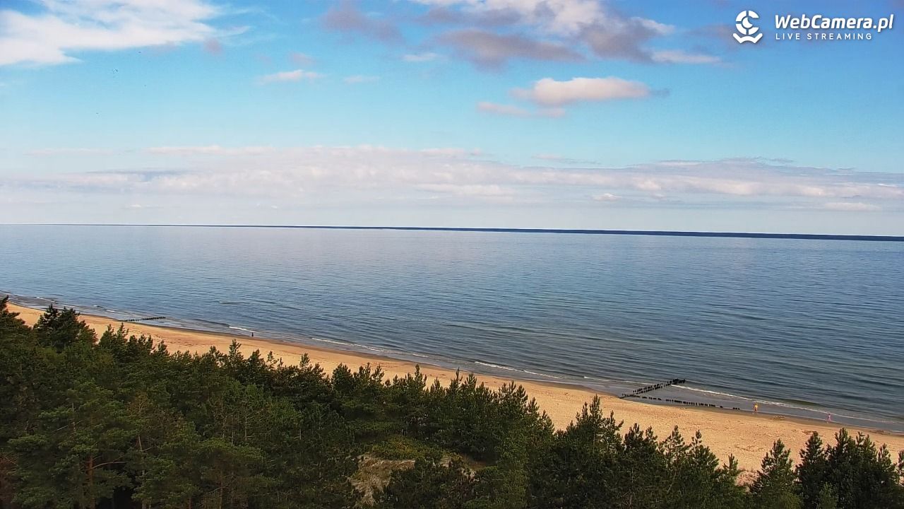 ROGOWO - widok na plażę - 15 lipiec 2026, 08:49