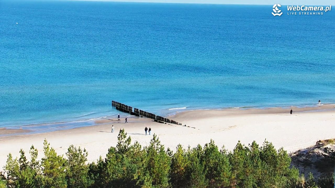 ROGOWO - widok na plażę - 16 październik 2026, 08:43
