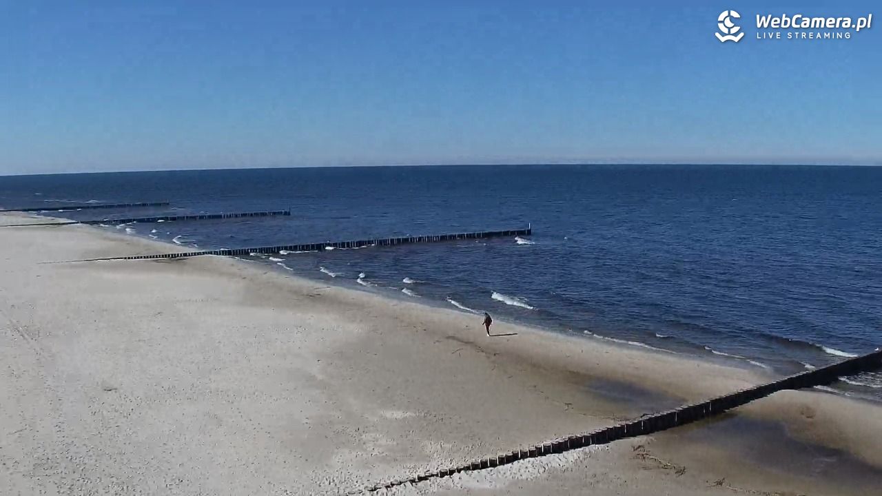 ROGOWO - widok na plażę - 21 marzec 2026, 12:57
