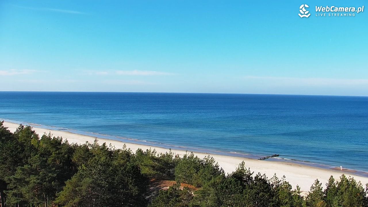 ROGOWO - widok na plażę - 16 październik 2026, 12:05