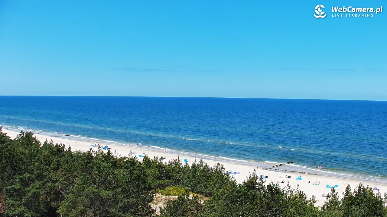 ROGOWO - widok na plażę - 15 lipiec 2026, 12:35