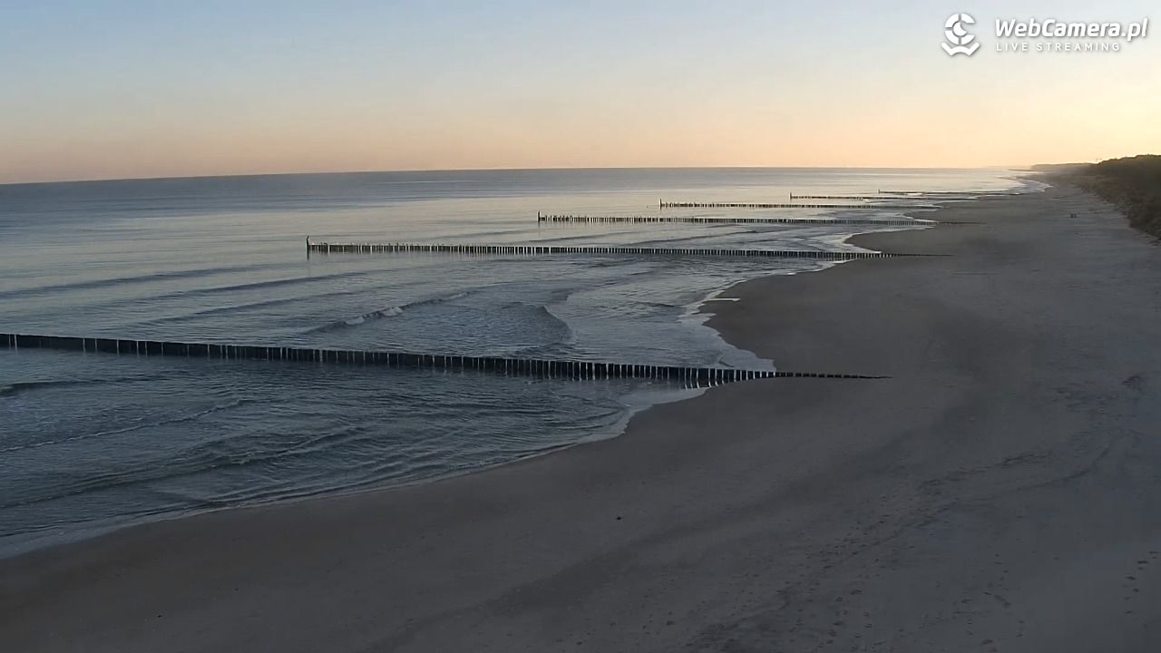 ROGOWO - widok na plażę - 01 listopad 2025, 08:01