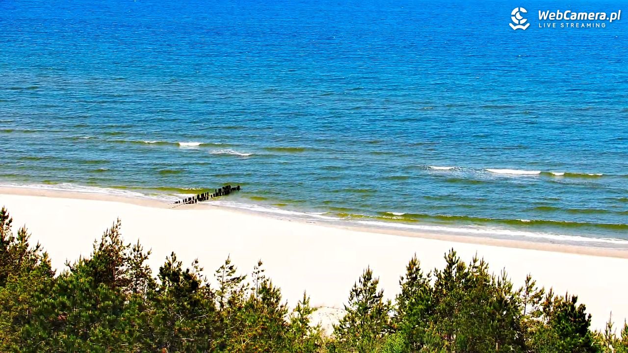 ROGOWO - widok na plażę - 26 maj 2026, 13:15