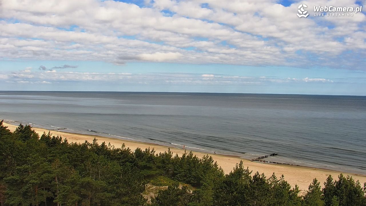 ROGOWO - widok na plażę - 15 lipiec 2026, 09:30