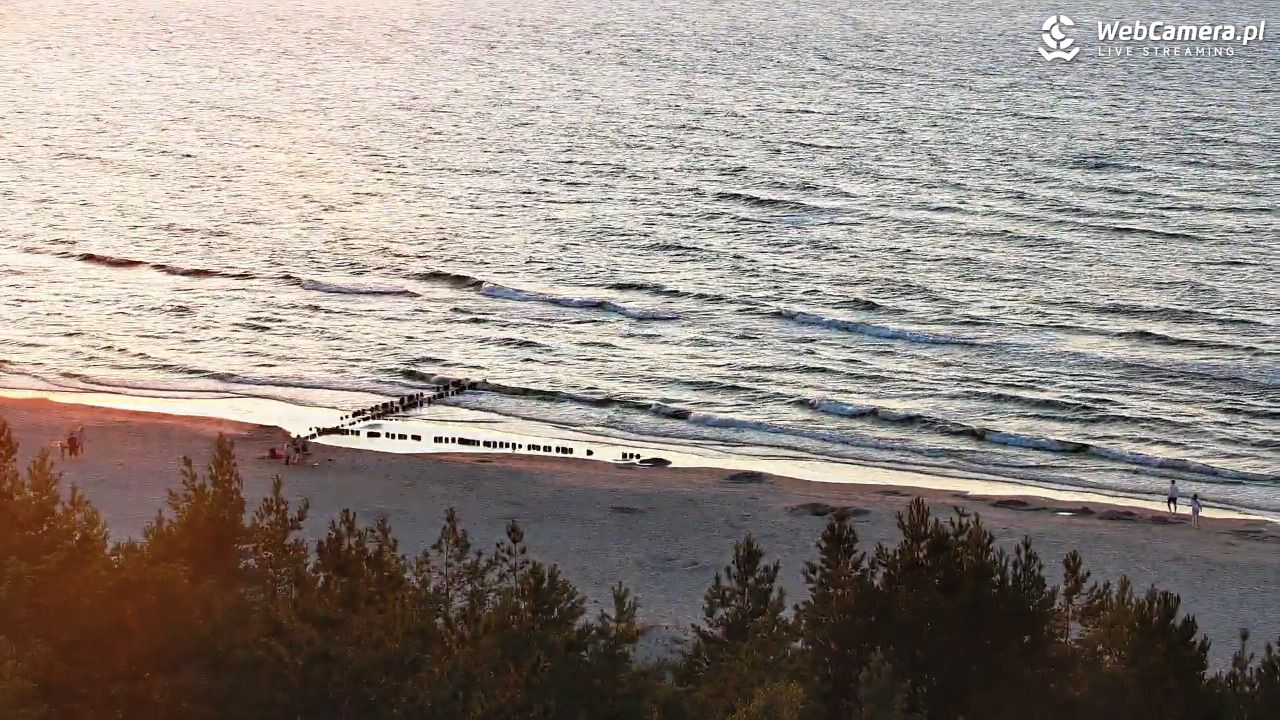 ROGOWO - widok na plażę - 15 lipiec 2026, 21:01