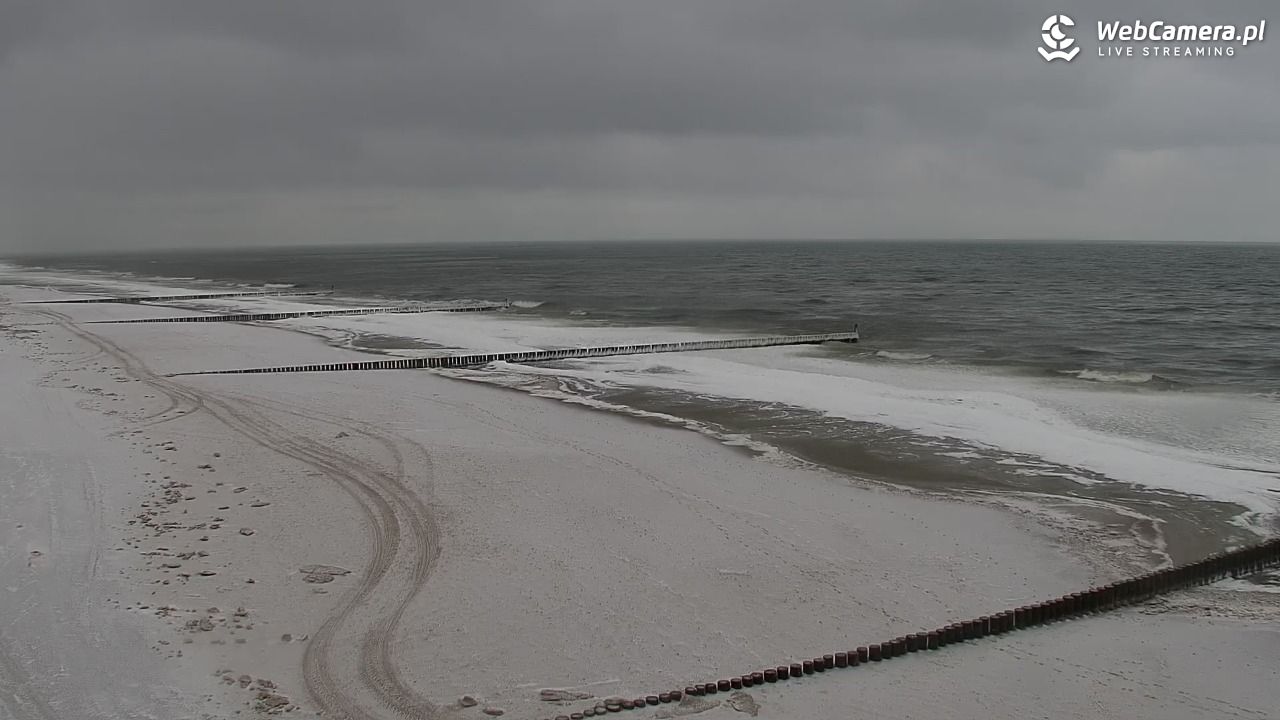 ROGOWO - widok na plażę - 18 luty 2026, 10:32