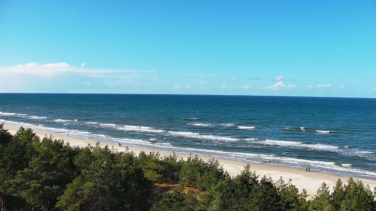 ROGOWO - widok na plażę - 10 październik 2026, 12:54
